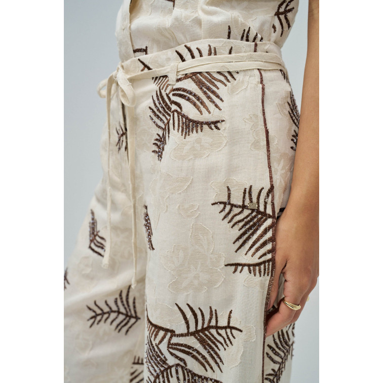 PANTALÓN MUJER  SALSA JEANS PANTS ALL-OVER EMBROIDERY