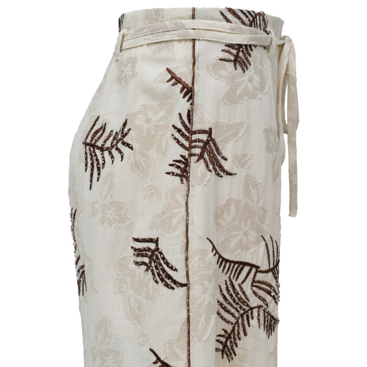 PANTALÓN MUJER  SALSA JEANS PANTS ALL-OVER EMBROIDERY