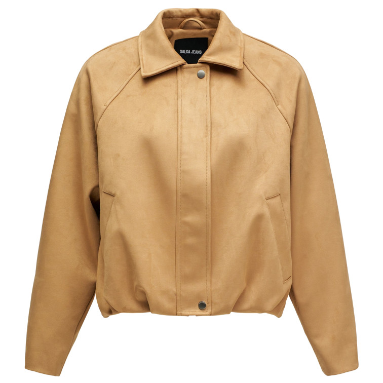 ABRIGO MUJER  SALSA JEANS SUEDE BOMBER JACKET