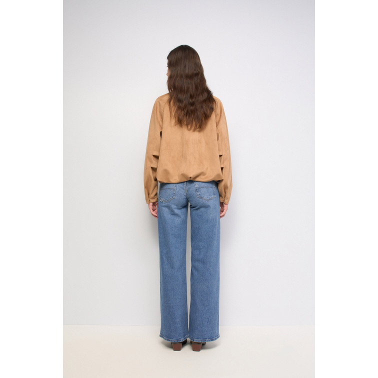 ABRIGO MUJER  SALSA JEANS SUEDE BOMBER JACKET
