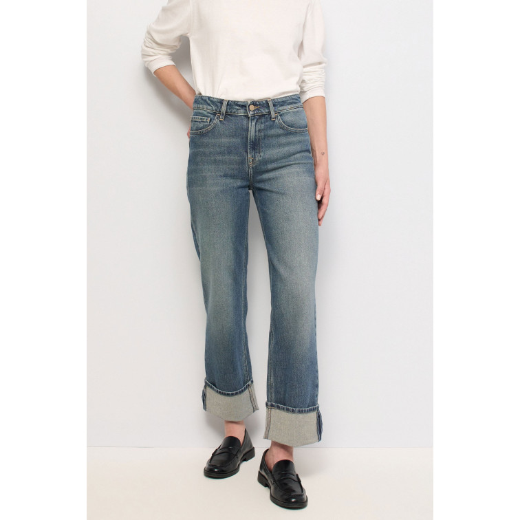 VAQUERO MUJER  SALSA JEANS JEANS TRUE STRAIGHT OVERDYE