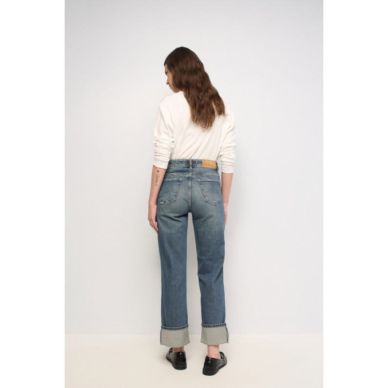 VAQUERO MUJER  SALSA JEANS JEANS TRUE STRAIGHT OVERDYE
