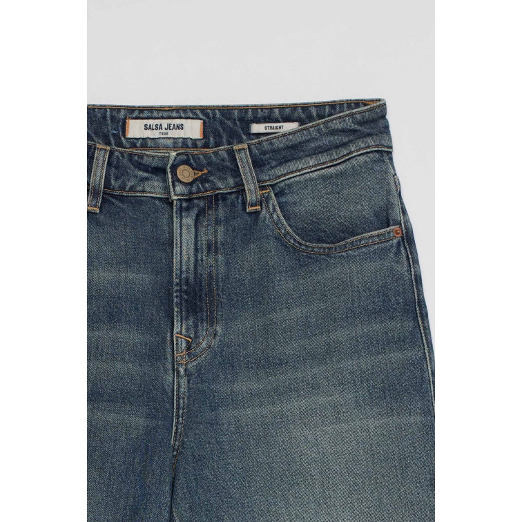 VAQUERO MUJER  SALSA JEANS JEANS TRUE STRAIGHT OVERDYE