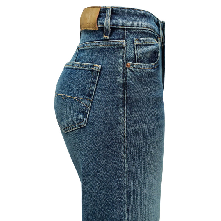 VAQUERO MUJER  SALSA JEANS JEANS TRUE STRAIGHT OVERDYE