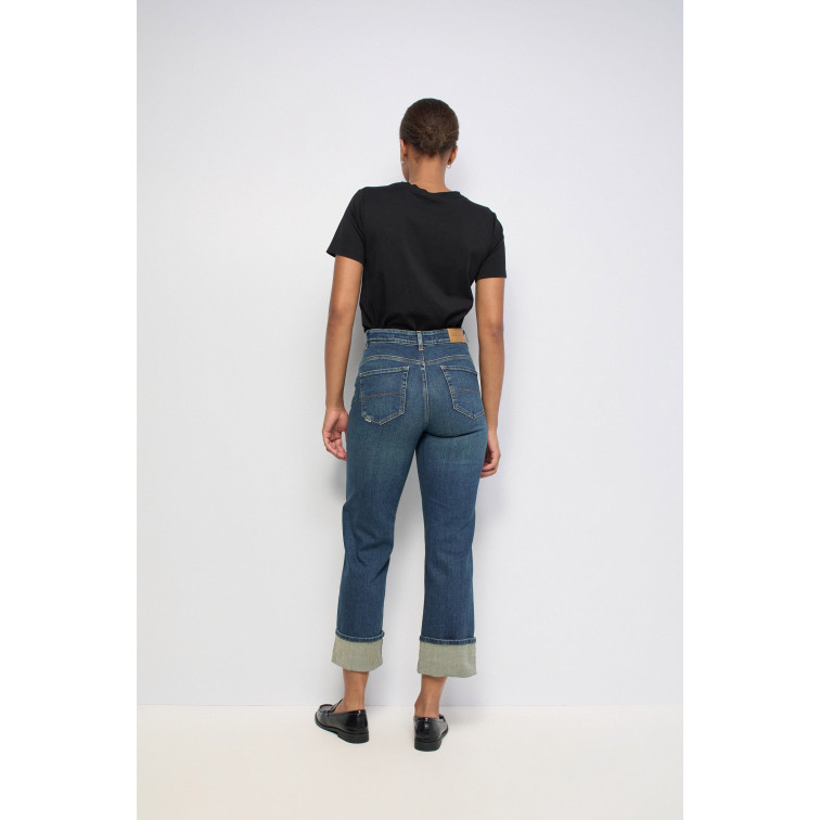 VAQUERO MUJER  SALSA JEANS JEANS FAITH STRAIGHT DARK WASH
