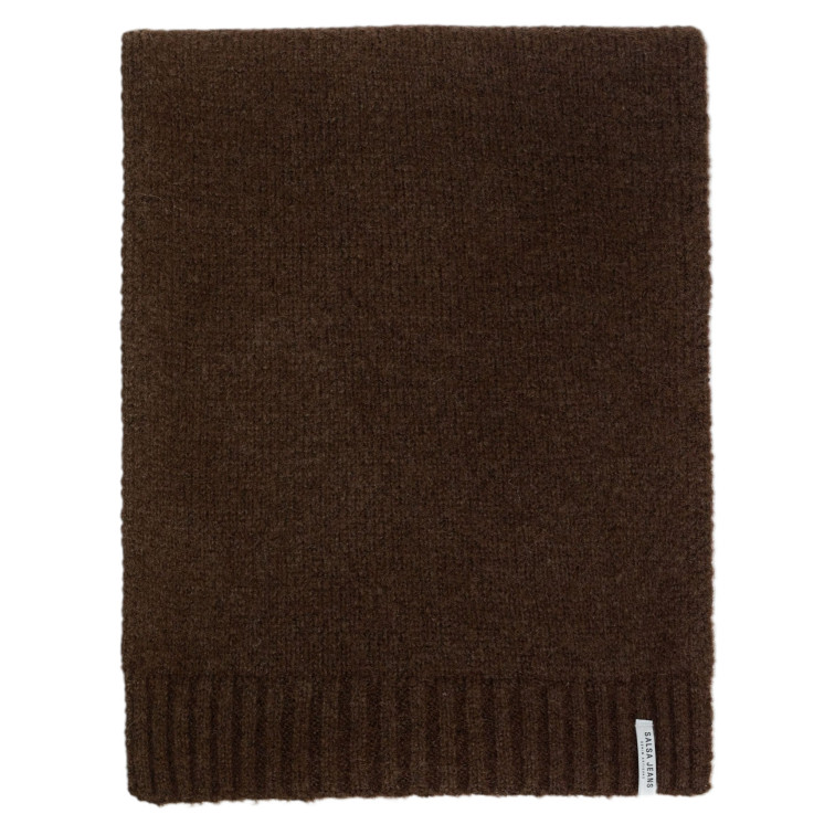  SALSA JEANS BASIC KNIT SCARF WITH LABEL