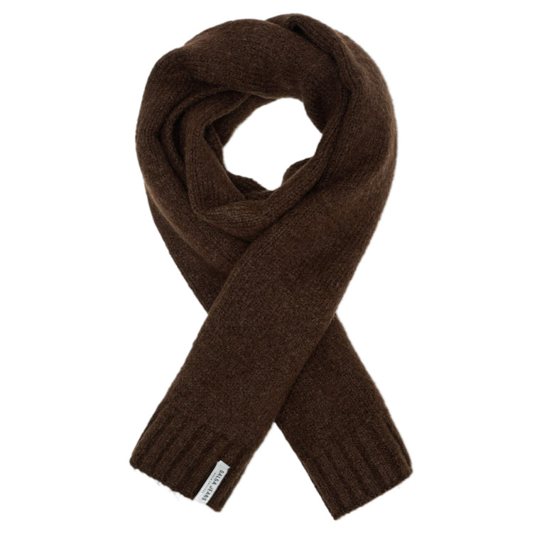  SALSA JEANS BASIC KNIT SCARF WITH LABEL