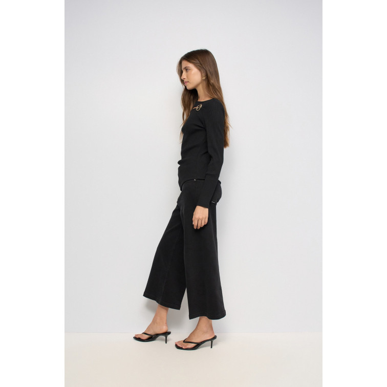 CAMISETA MUJER  SALSA JEANS LONG SLEEVE WITH NECKLINE META