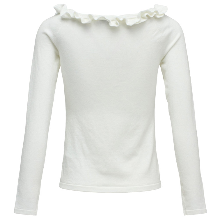 JERSEY MUJER  SALSA JEANS BOAT NECK SWEATER W/ FLOWERS A
