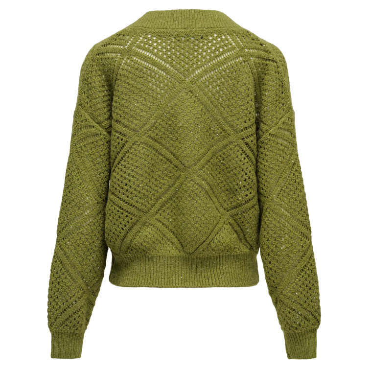 JERSEY MUJER  SALSA JEANS POINTELLE SWEATER WITH LIGHT S