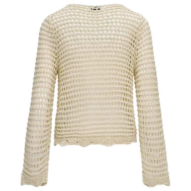 JERSEY MUJER  SALSA JEANS LONG SLEEVE KNIT WITH MESH EFF
