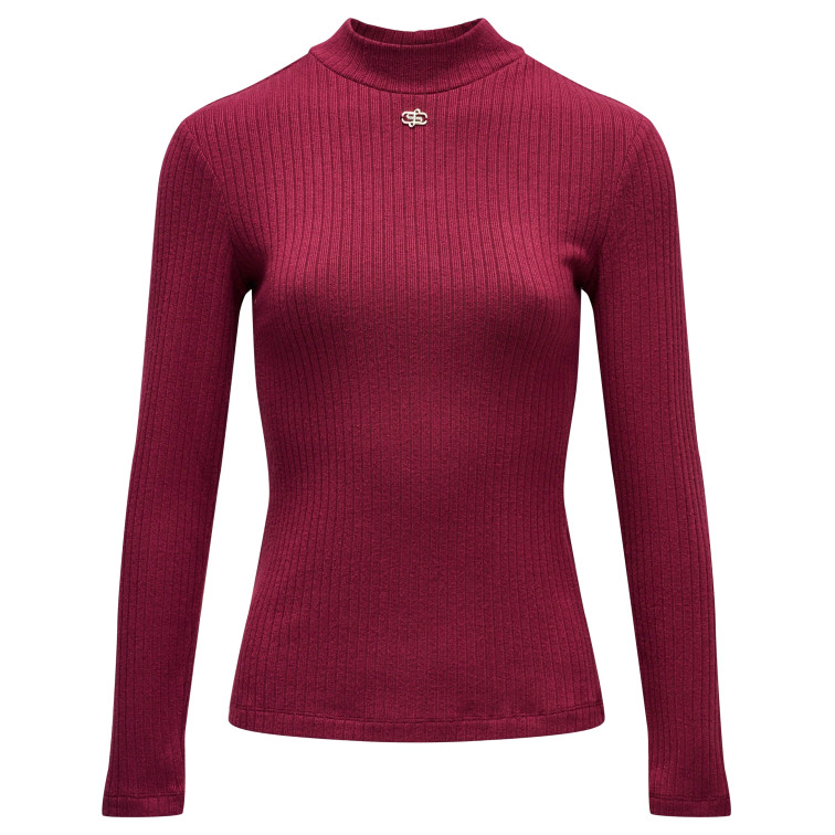 CAMISETA MUJER  SALSA JEANS TURTLENECK LONGSLEEVE W/ LOGO