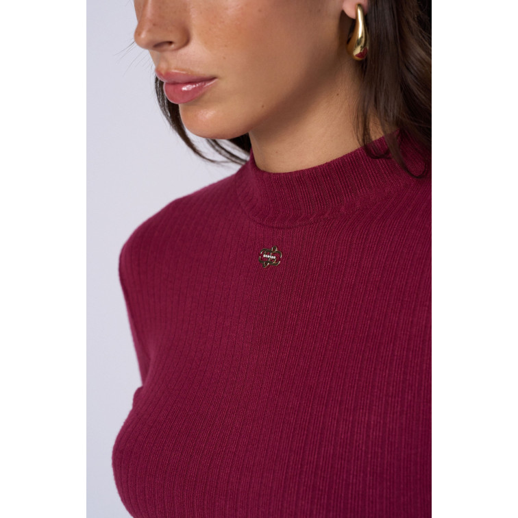 CAMISETA MUJER  SALSA JEANS TURTLENECK LONGSLEEVE W/ LOGO