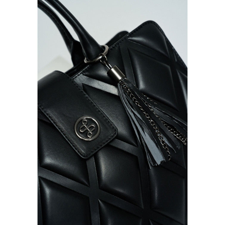 BOLSO MUJER  SALSA JEANS QUILTED VEGAN LEATHER BAG W/ L
