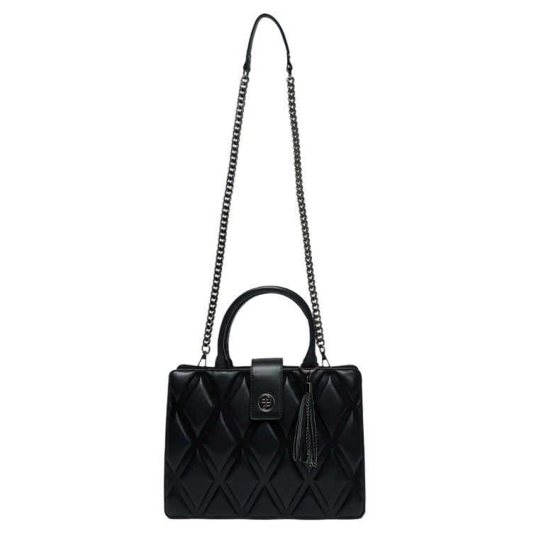 BOLSO MUJER  SALSA JEANS QUILTED VEGAN LEATHER BAG W/ L