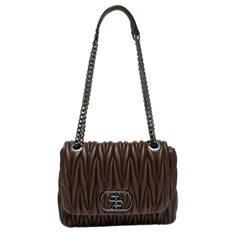BOLSO MUJER  SALSA JEANS QUILTED VEGAN LEATHER CROSSBOD