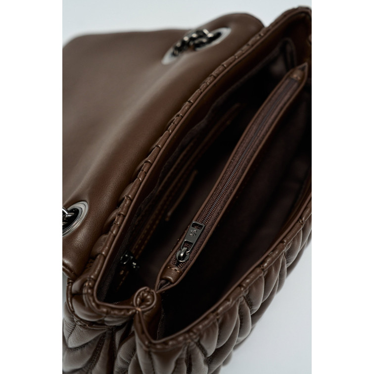 BOLSO MUJER  SALSA JEANS QUILTED VEGAN LEATHER CROSSBOD