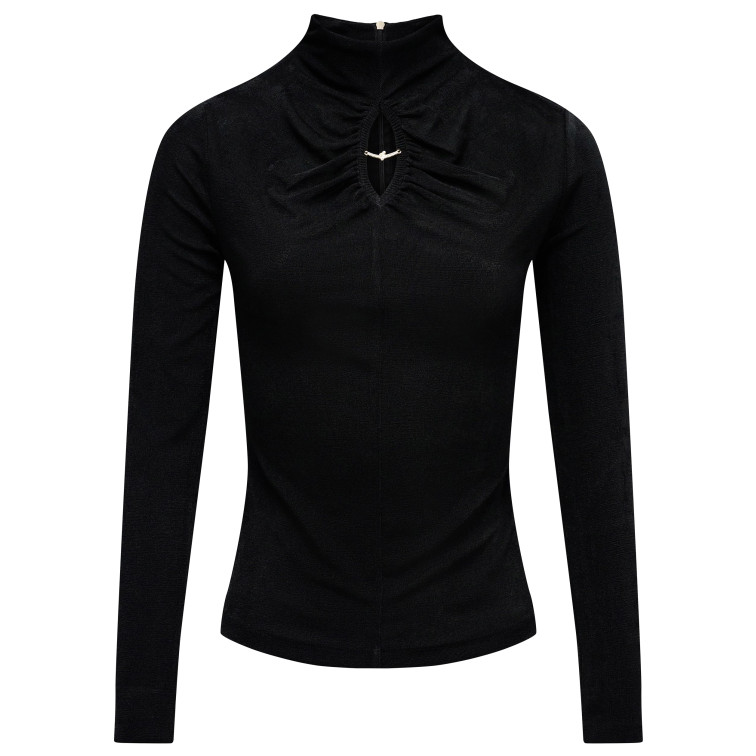 CAMISETA MUJER  SALSA JEANS TURTLENECK LONG SLEEVE W/ LOGO