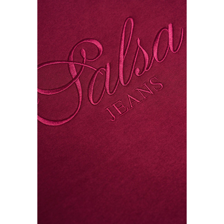SUDADERA MUJER  SALSA JEANS TWOFER SWEATSHIRT WITH BRANDIN