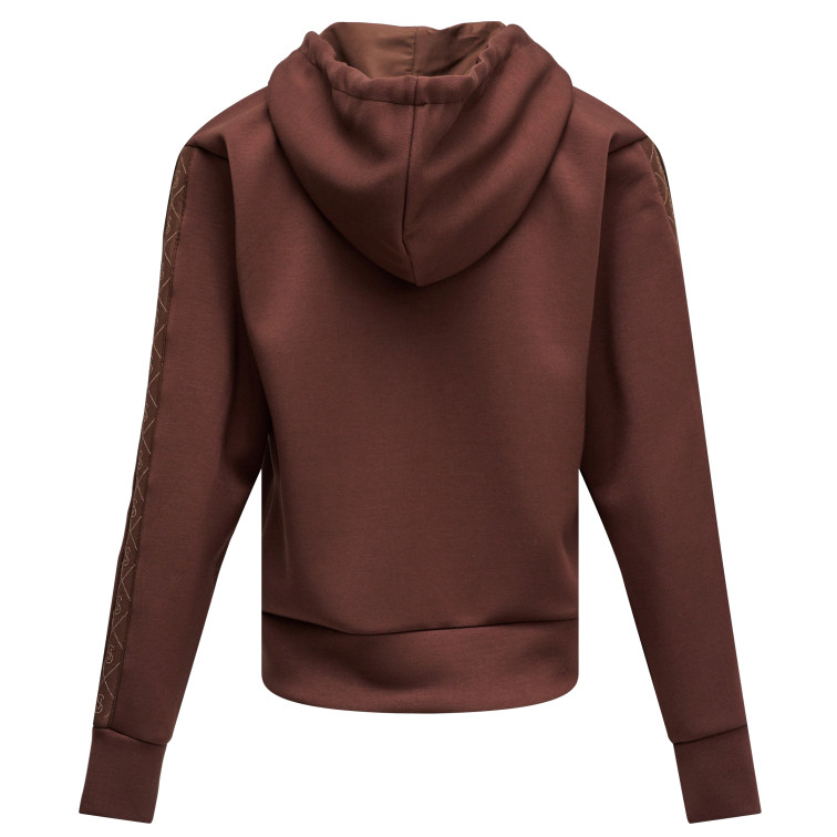 SUDADERA MUJER  SALSA JEANS BRANDING ZIPPED HOODDIE