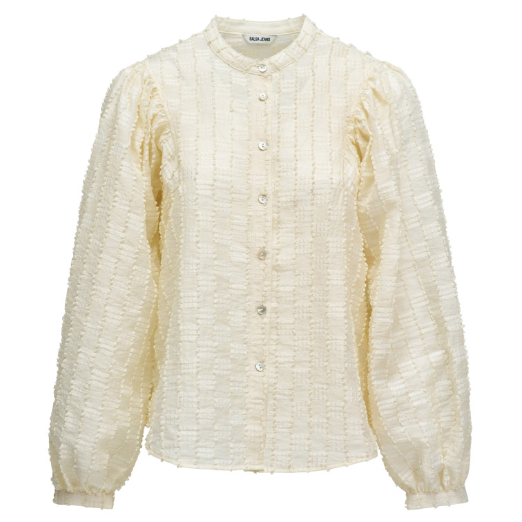 CAMISA MUJER  SALSA JEANS TEXTURED SHIRT