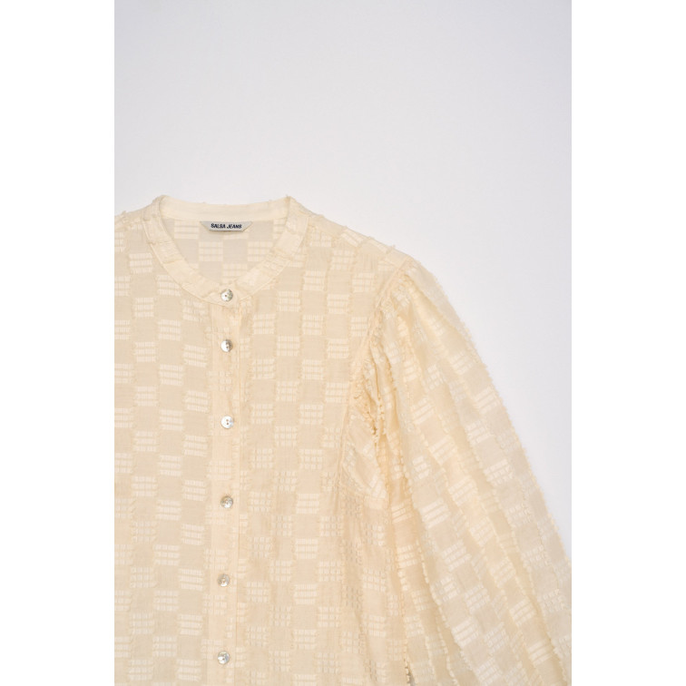 CAMISA MUJER  SALSA JEANS TEXTURED SHIRT