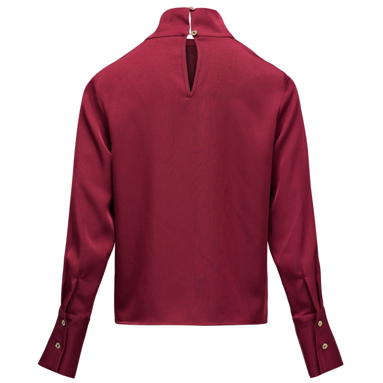 CAMISA MUJER  SALSA JEANS HIGH-NECK BLOUSE WITH METALLIC