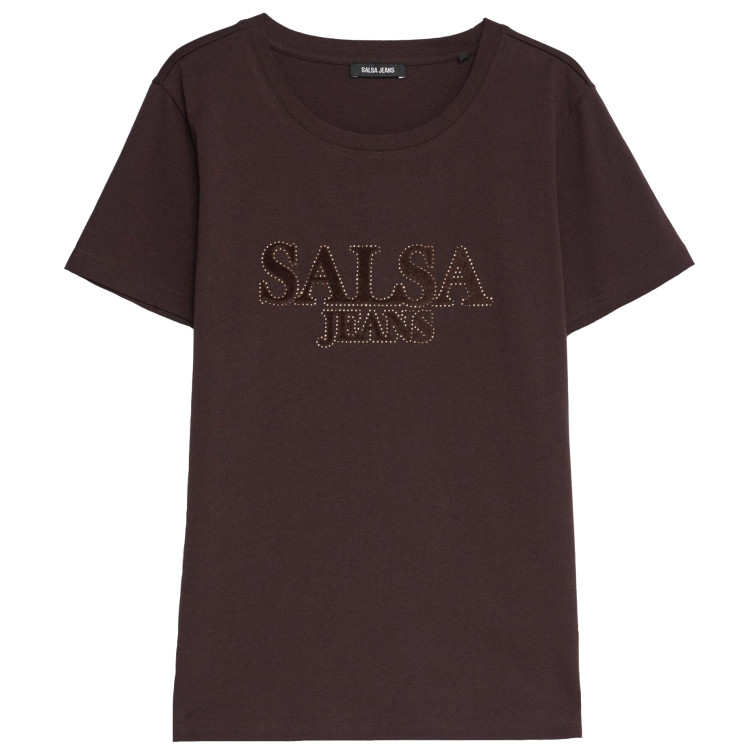 CAMISETA MUJER  SALSA JEANS BRANDING T-SHIRT REGULAR FIT