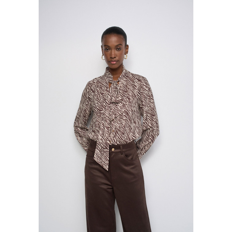 CAMISA MUJER  SALSA JEANS TIE-NECK BLOUSE WITH INNER TOP