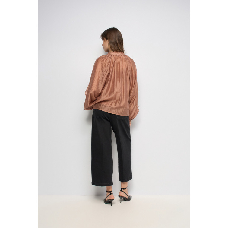 CAMISA MUJER  SALSA JEANS BLOUSE WITH RUFFLES