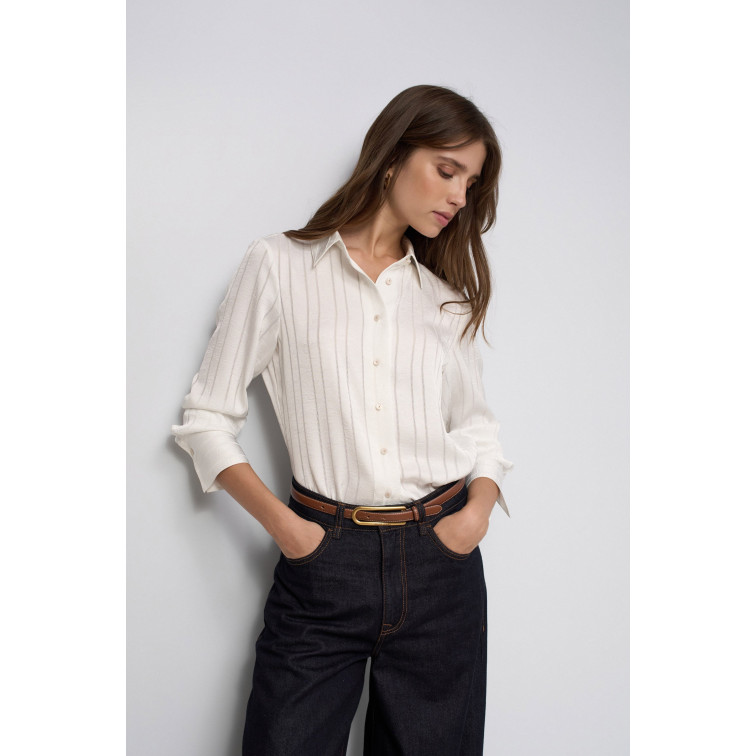 CAMISA MUJER  SALSA JEANS BASIC SHIRT REGULAR FIT