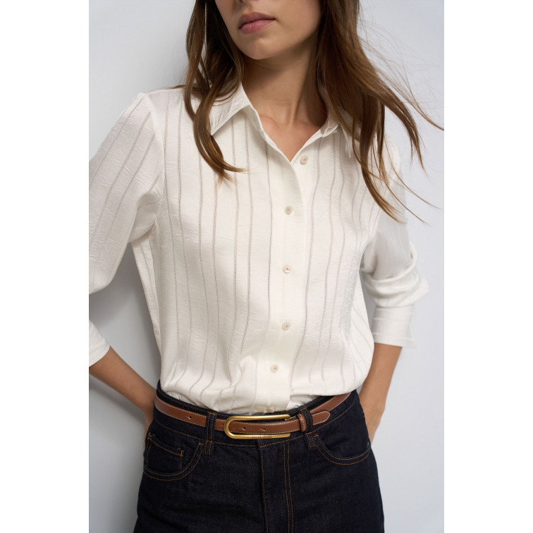 CAMISA MUJER  SALSA JEANS BASIC SHIRT REGULAR FIT