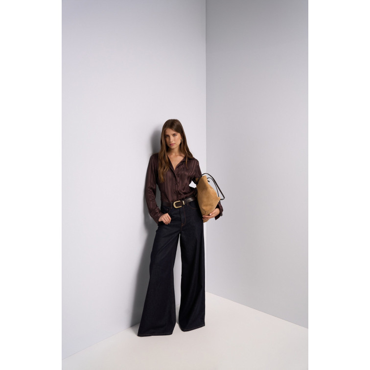 CAMISA MUJER  SALSA JEANS BASIC SHIRT REGULAR FIT