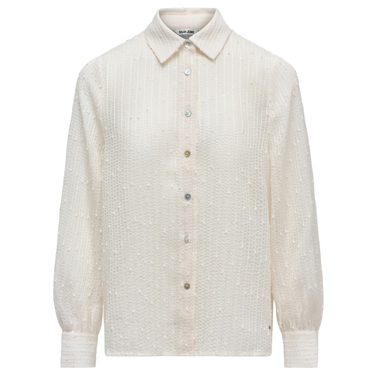 CAMISA MUJER  SALSA JEANS TEXTURED SHIRT