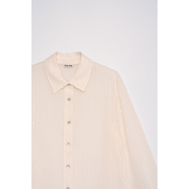 CAMISA MUJER  SALSA JEANS TEXTURED SHIRT