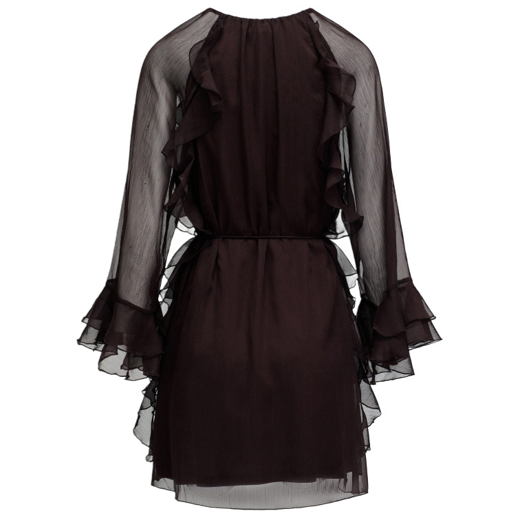 VESTIDO MUJER  SALSA JEANS DRESS WITH RUFFLE DETAILS