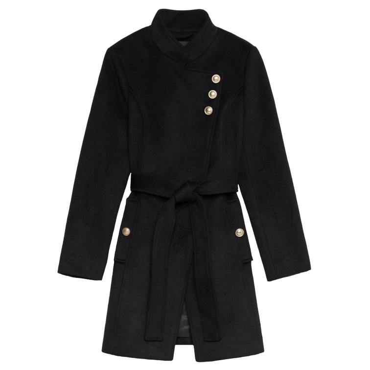 ABRIGO MUJER  SALSA JEANS GRACE WOOL COAT WITH BUTTONS