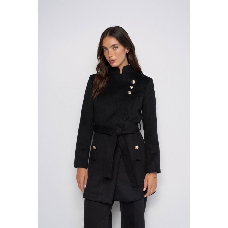 ABRIGO MUJER  SALSA JEANS GRACE WOOL COAT WITH BUTTONS