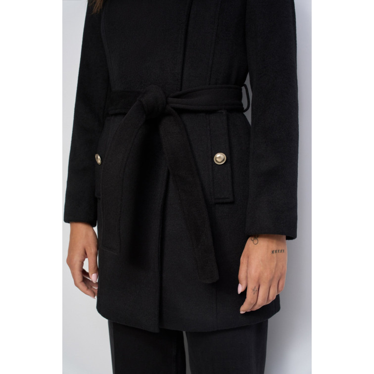 ABRIGO MUJER  SALSA JEANS GRACE WOOL COAT WITH BUTTONS