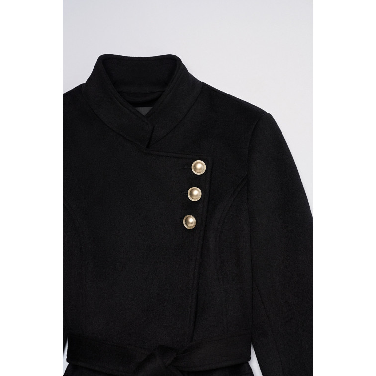 ABRIGO MUJER  SALSA JEANS GRACE WOOL COAT WITH BUTTONS