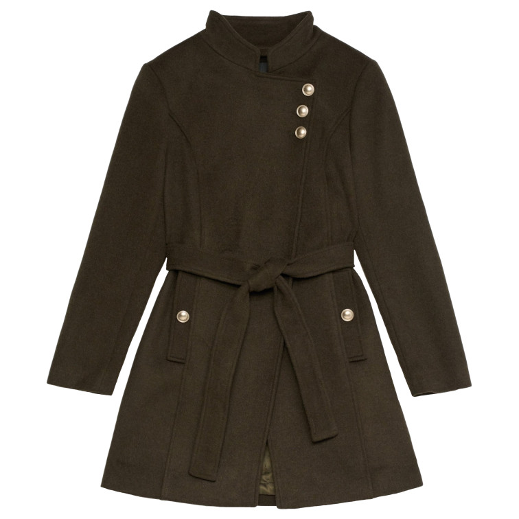 ABRIGO MUJER  SALSA JEANS GRACE WOOL COAT WITH BUTTONS