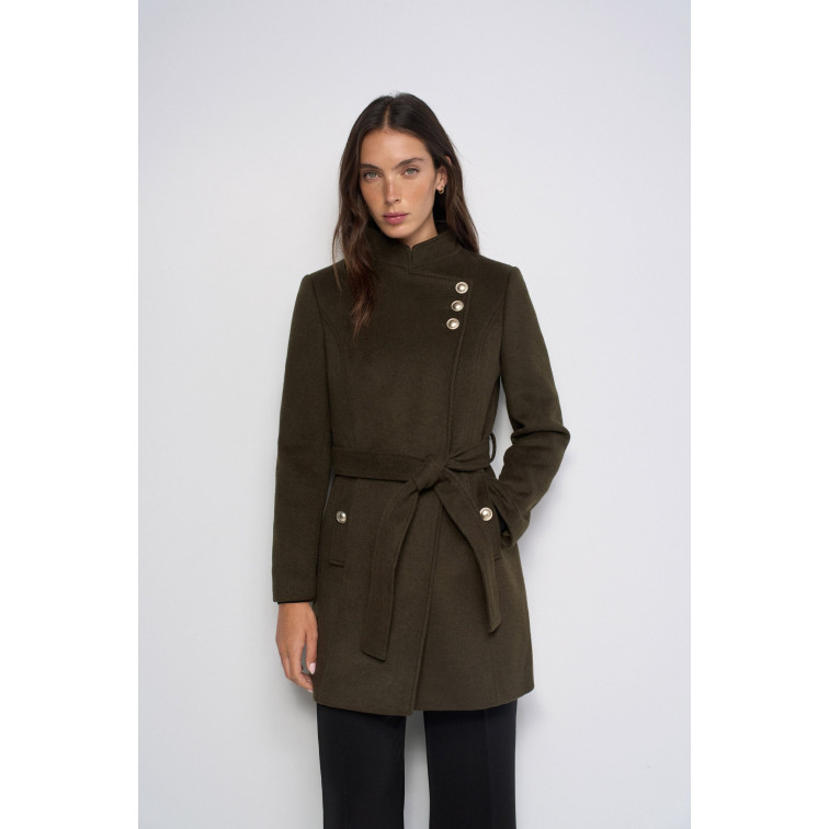 ABRIGO MUJER  SALSA JEANS GRACE WOOL COAT WITH BUTTONS