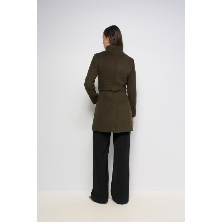 ABRIGO MUJER  SALSA JEANS GRACE WOOL COAT WITH BUTTONS