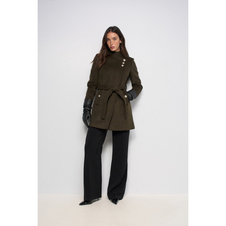 ABRIGO MUJER  SALSA JEANS GRACE WOOL COAT WITH BUTTONS
