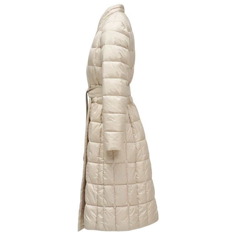 ABRIGO MUJER  SALSA JEANS LONG PUFFER WITH WOOL SCARF