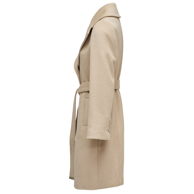 ABRIGO MUJER  SALSA JEANS GRACE WOOL COAT WITH FUR