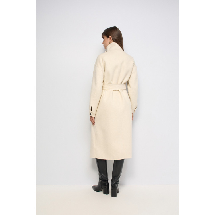 ABRIGO MUJER  SALSA JEANS LONG HANDMADE WOOL COAT