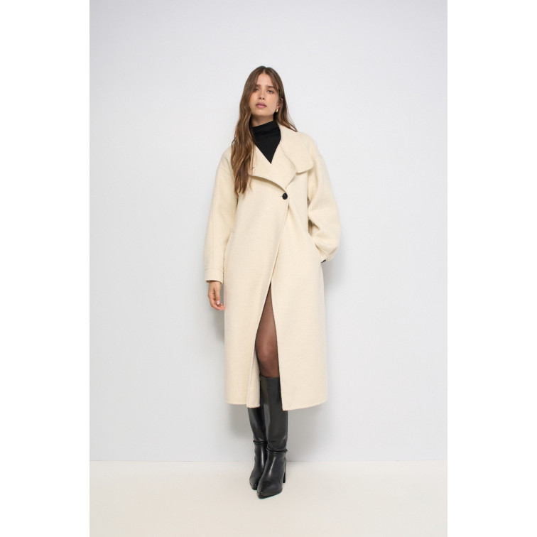 ABRIGO MUJER  SALSA JEANS LONG HANDMADE WOOL COAT