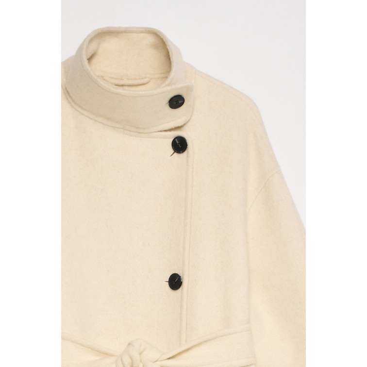 ABRIGO MUJER  SALSA JEANS LONG HANDMADE WOOL COAT
