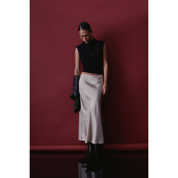 FALDA MUJER  SALSA JEANS SATIN BASIC SKIRT